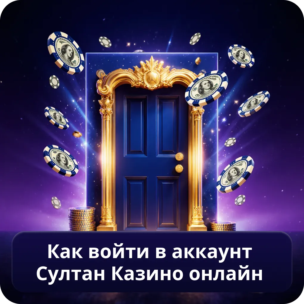 Как войти в аккаунт Султан казино онлайн